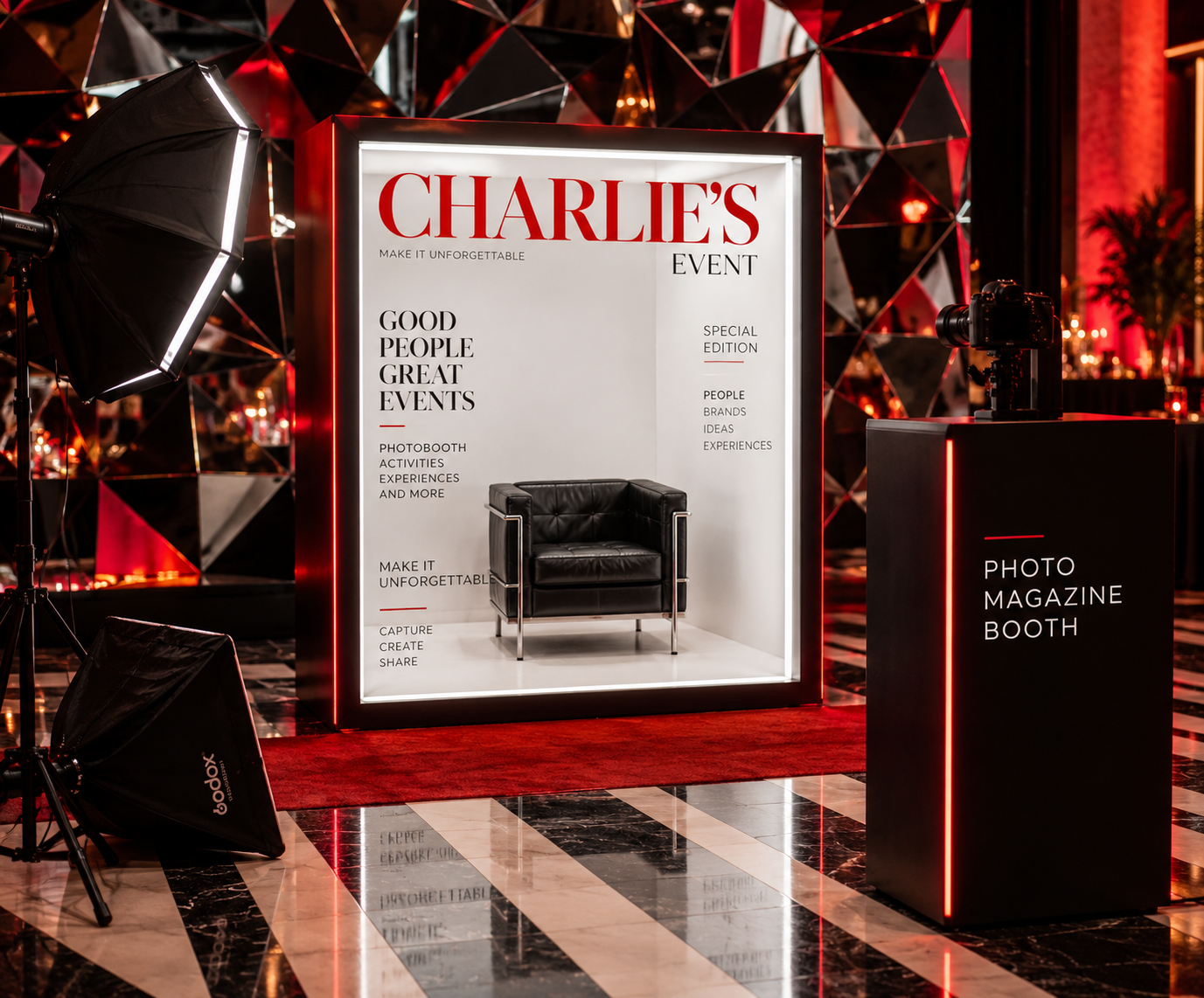Magazine Booth