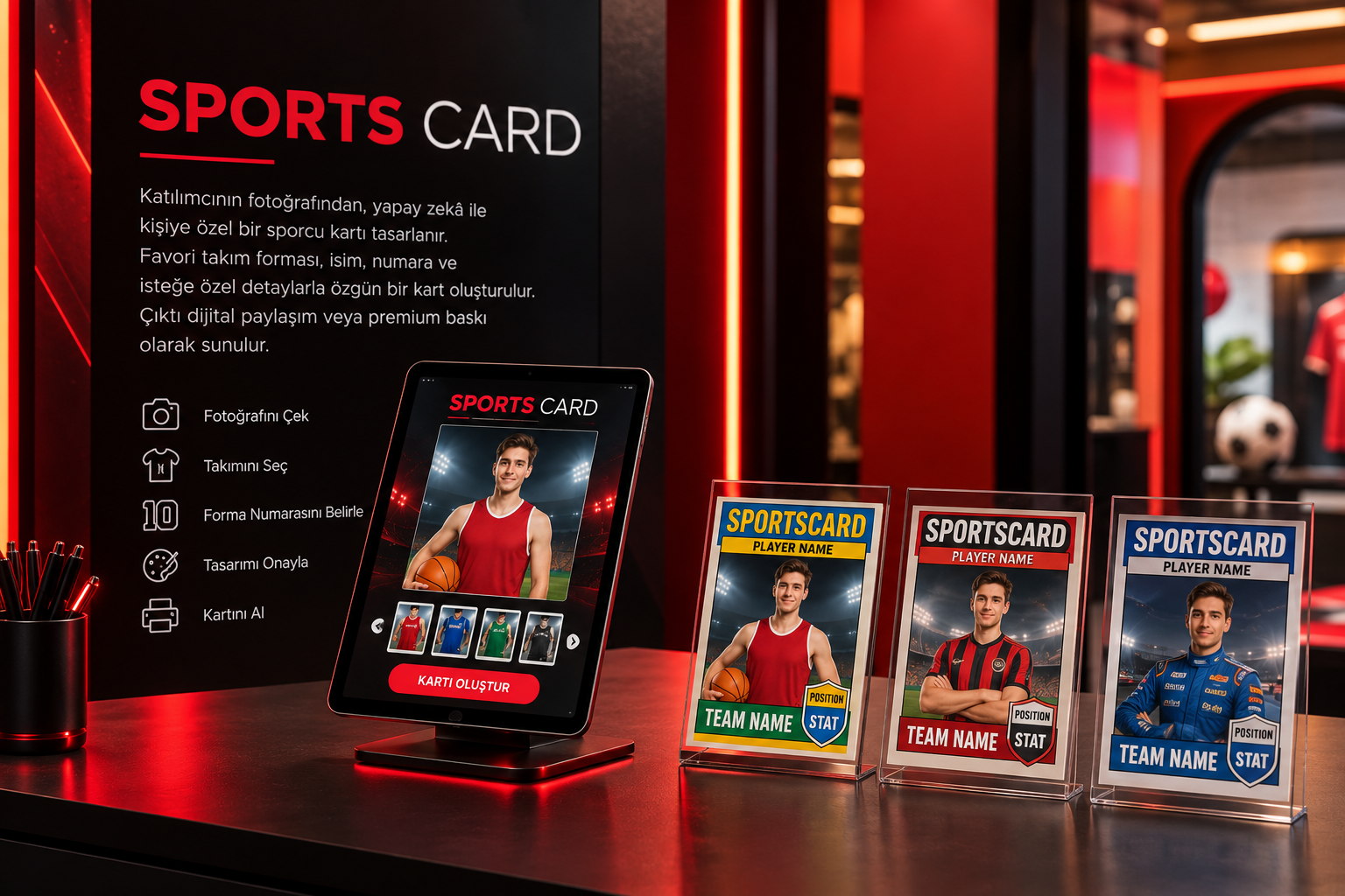 Sports Card Booth